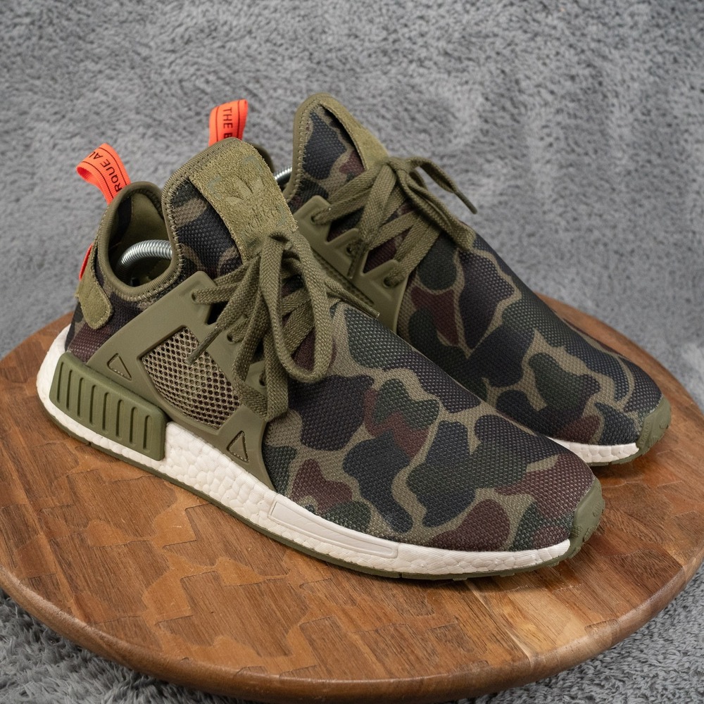 Limited Edition Adidas NMD XR1 PK Olive Duck Camo Green Size 11 BA7232